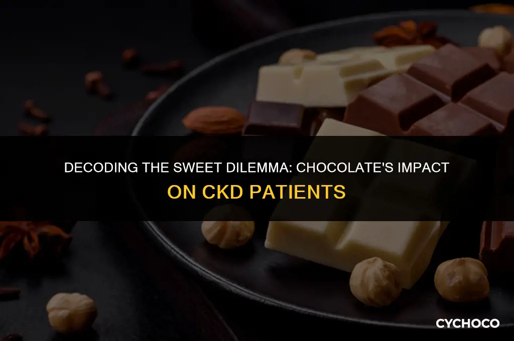 how bad is chocolate for someone with ckd