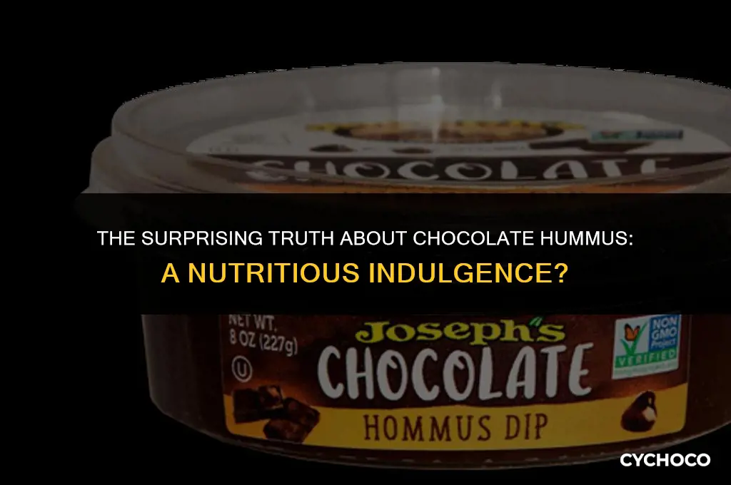 how bad is chocolate hummus