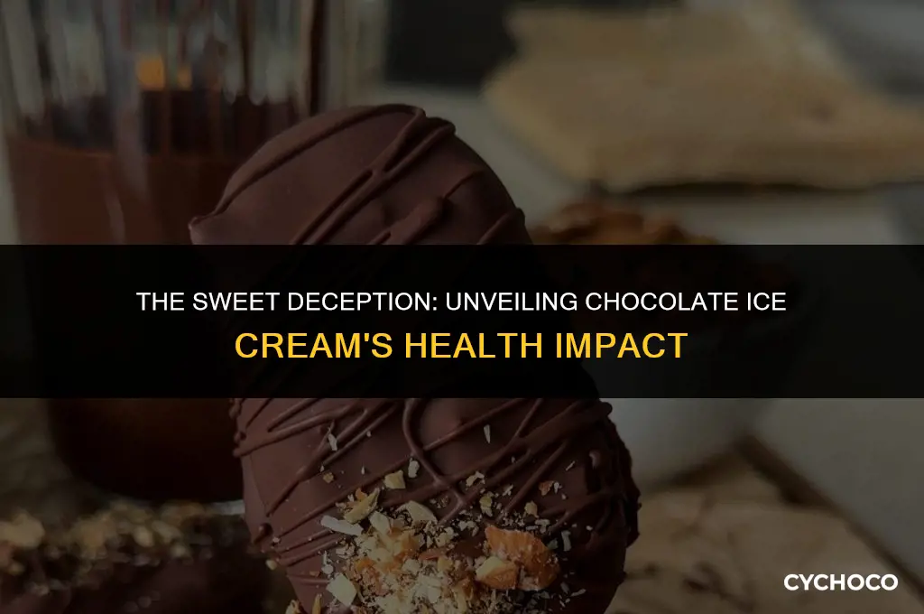 how bad is chocolate ice cream for you