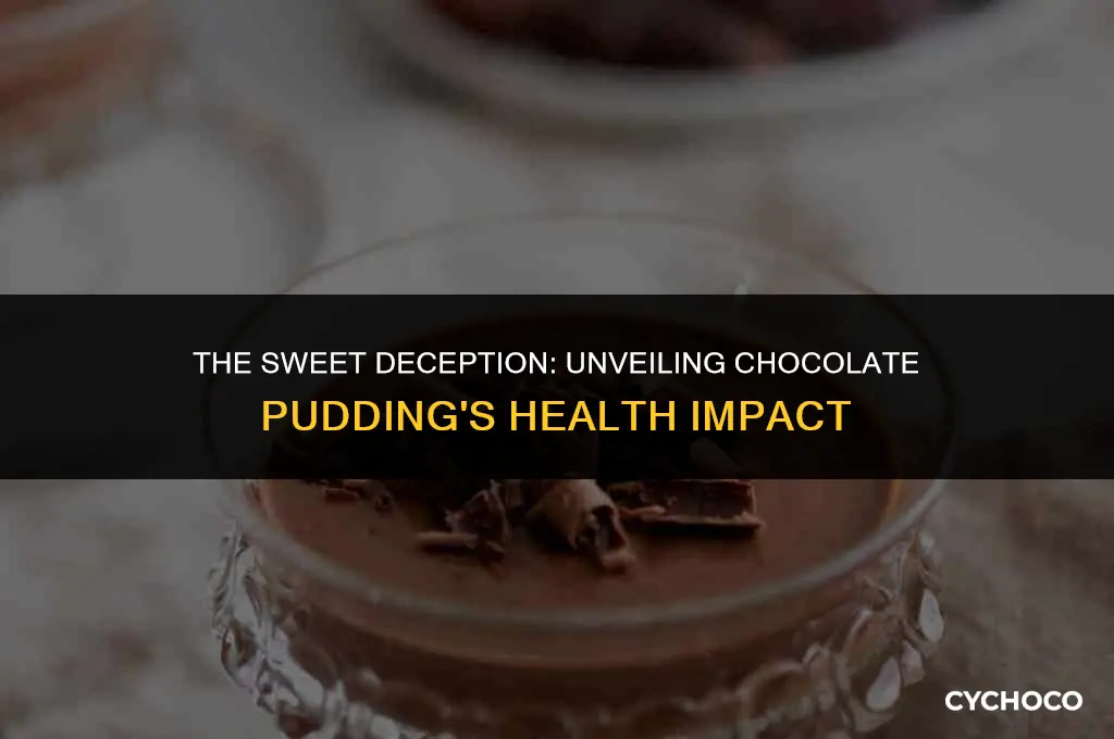 how bad is chocolate pudding for you