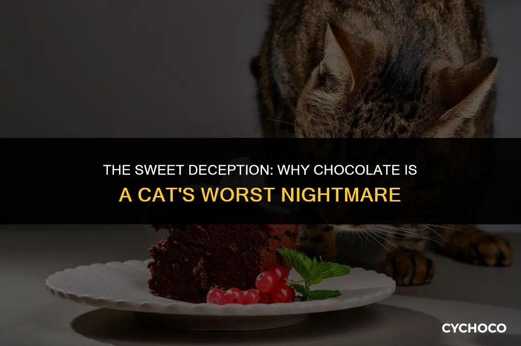 how bad is it to give a cat chocolate