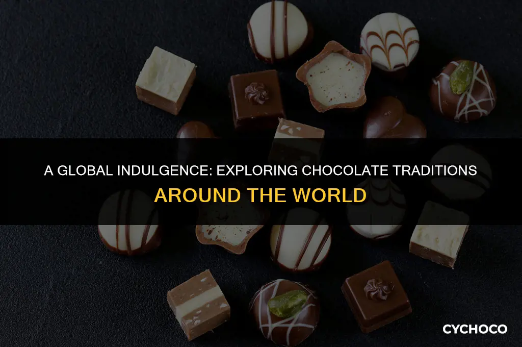 how different countries use chocolate