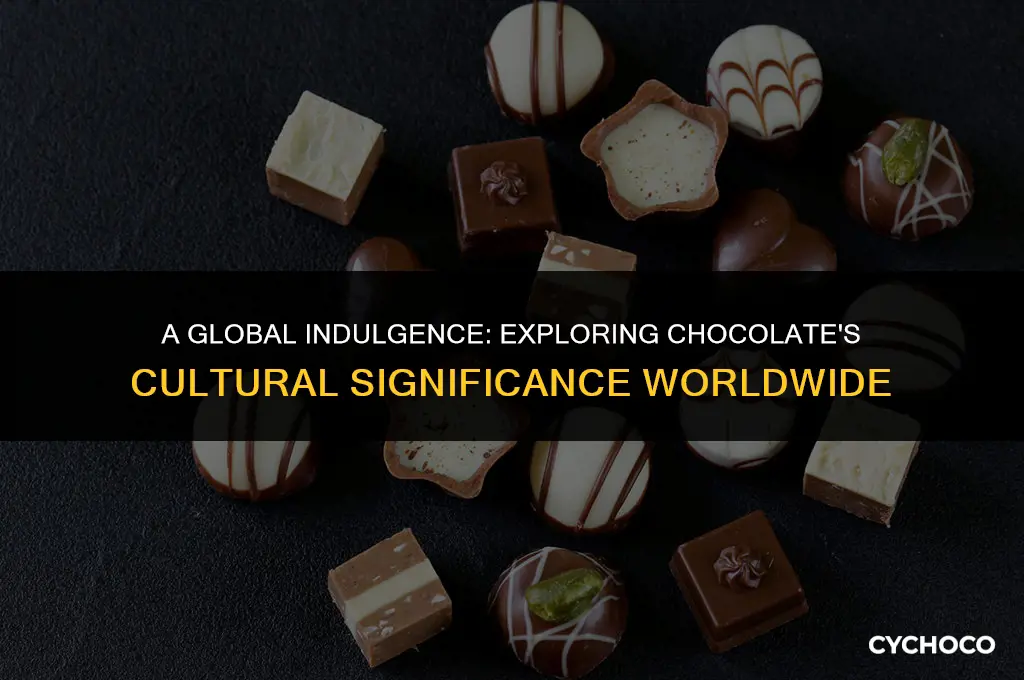 how do different cultures use chocolate