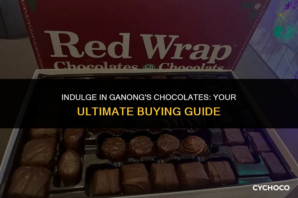 how do i buy ganongs chocolates