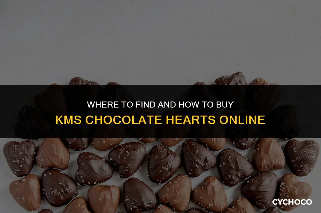 how do i buy kms chocolate heart