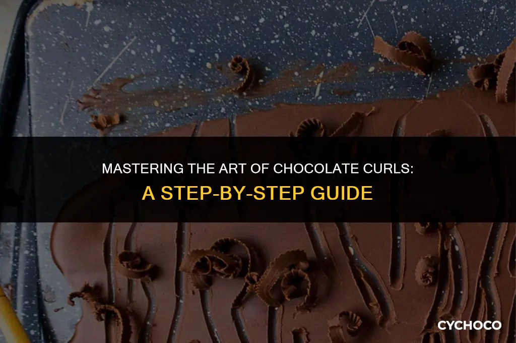 how do i make chocolate curls