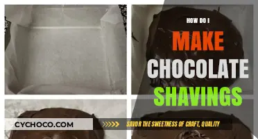 Master the Art of Chocolate Shavings: A Beginner's Guide