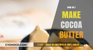Crafting Cocoa Butter: A Step-by-Step Guide to Homemade Skincare