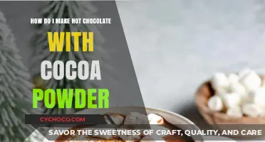 Cozy Up with Homemade Hot Chocolate: A Simple Cocoa Powder Recipe