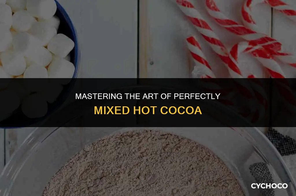 how do i mix my hot cocoa
