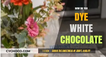 Mastering the Art of Dyeing White Chocolate: Tips and Tricks