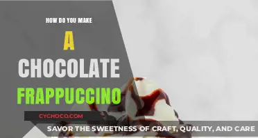 Crafting the Perfect Chocolate Frappuccino: A Step-by-Step Guide