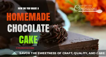 Delightful Homemade Chocolate Cake: A Simple Recipe for All