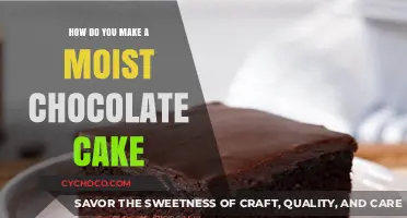 The Secret to Baking a Decadently Moist Chocolate Cake