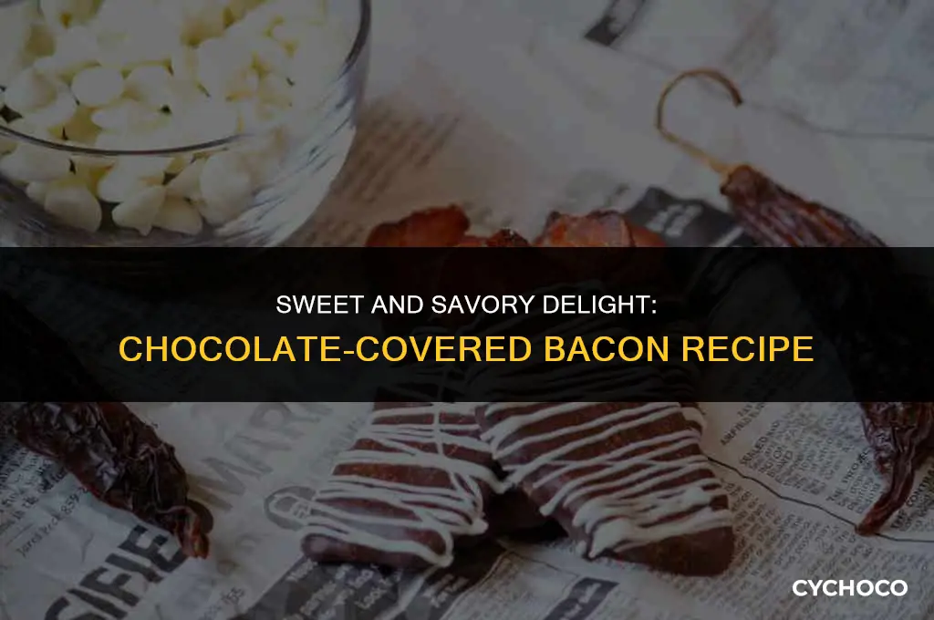 how do you make chocolate covered bacon