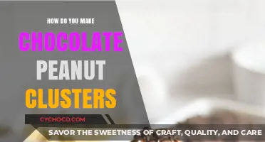 Homemade Chocolate Peanut Clusters: A Simple and Delicious Treat