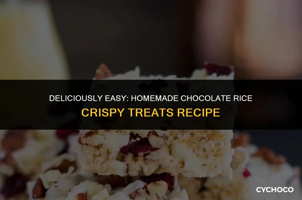 how do you make chocolate rice crispy treats