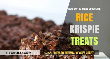 Delicious Homemade Chocolate Rice Krispie Treats Recipe