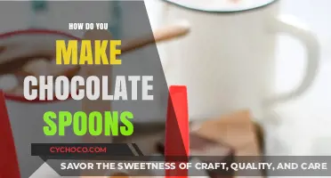 Sweet Creations: Crafting Edible Chocolate Spoons at Home
