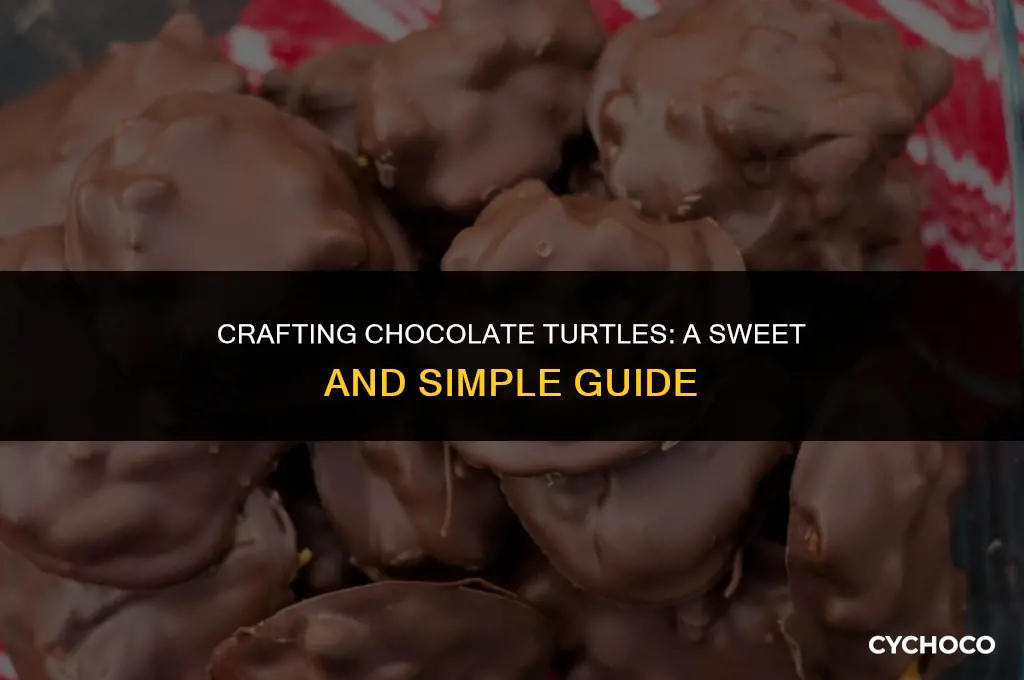 how do you make chocolate turtles