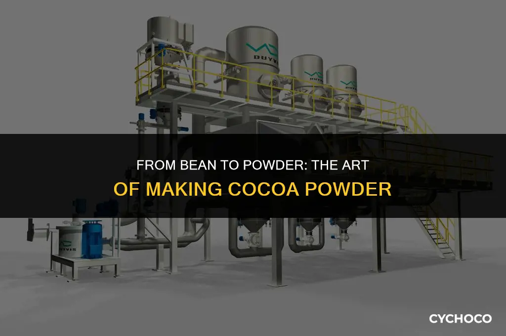 how do you make cocoa powder
