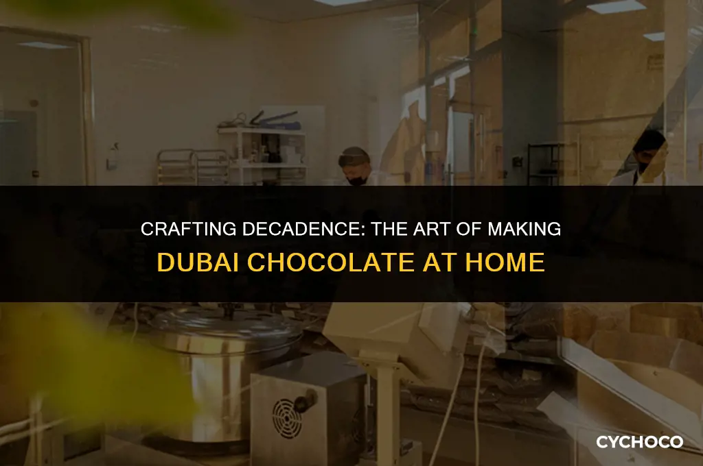 how do you make dubai chocolate