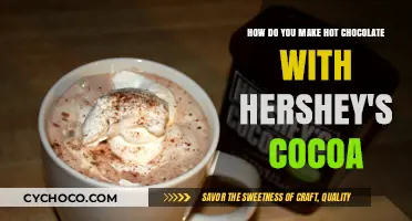 Delicious Hershey's Cocoa Hot Chocolate: A Simple Recipe