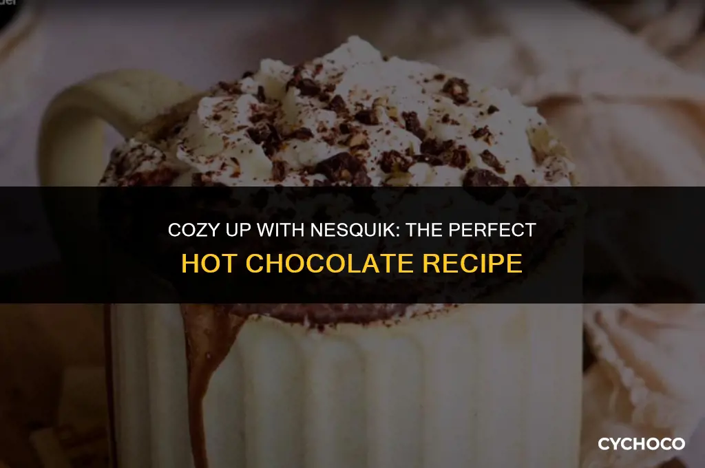 how do you make hot chocolate with nesquik