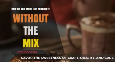 Cozy Up with Homemade Hot Chocolate: No Mix Required!