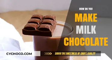 Crafting Creamy Milk Chocolate: A Step-by-Step Guide