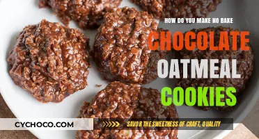 Delicious No-Bake Chocolate Oatmeal Cookies: A Simple Recipe