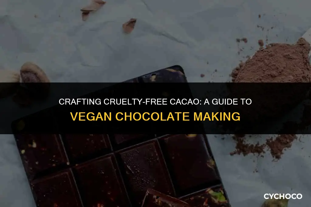 how do you make vegan chocolate