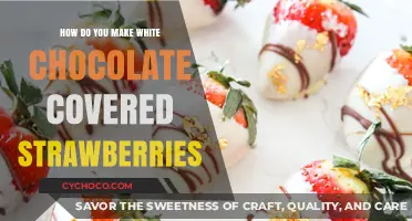 Decadent White Chocolate-Dipped Strawberries: A Simple Guide