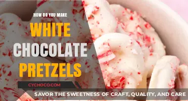 Sweet and Salty Delight: Homemade White Chocolate Pretzels Recipe