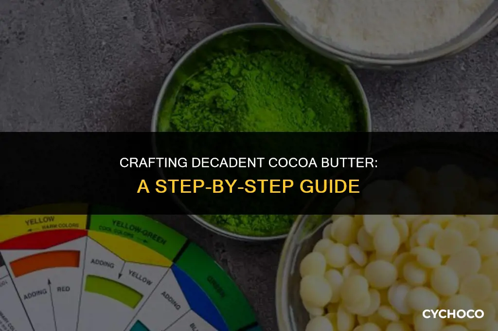 how do you mkae cocoa butte