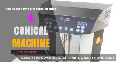 Mastering Chocolate Tempering with a Conical Machine: A Step-by-Step Guide