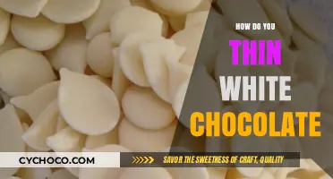 Mastering the Art of Thinning White Chocolate: A Confectioner's Guide