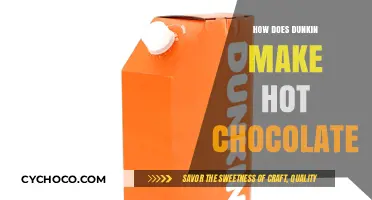 The Secret Recipe: How Dunkin' Crafts Its Signature Hot Chocolate
