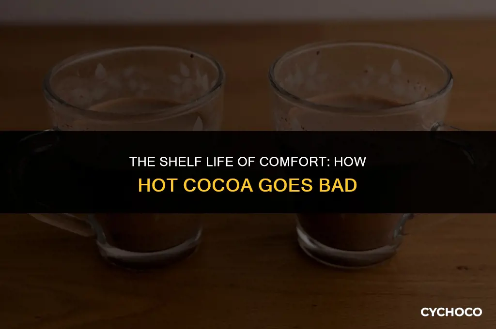 how does hot cocoa go bad