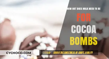 Perfect Temperature for Cocoa Bombs: A Milk Heating Guide