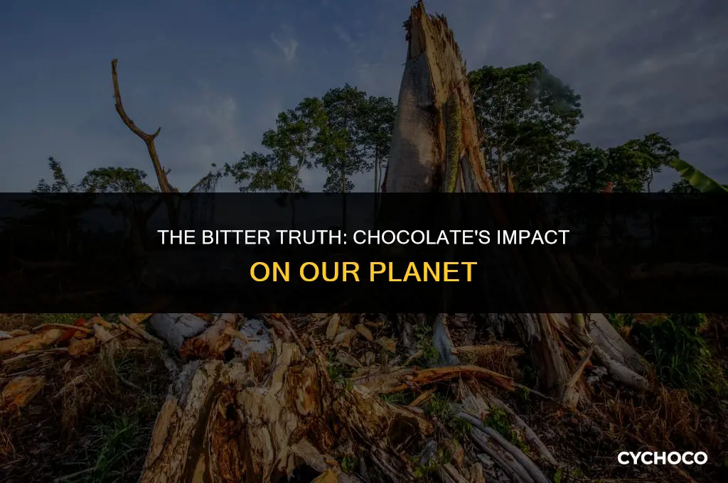 how is chocolate bad for the environment