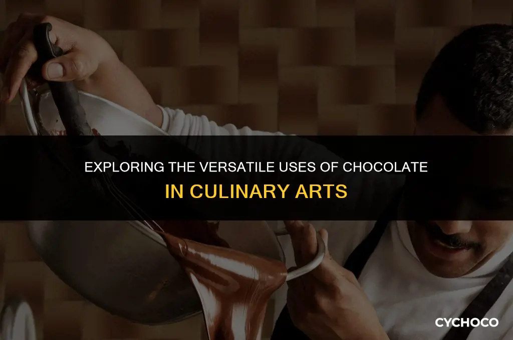 how is chocolate used
