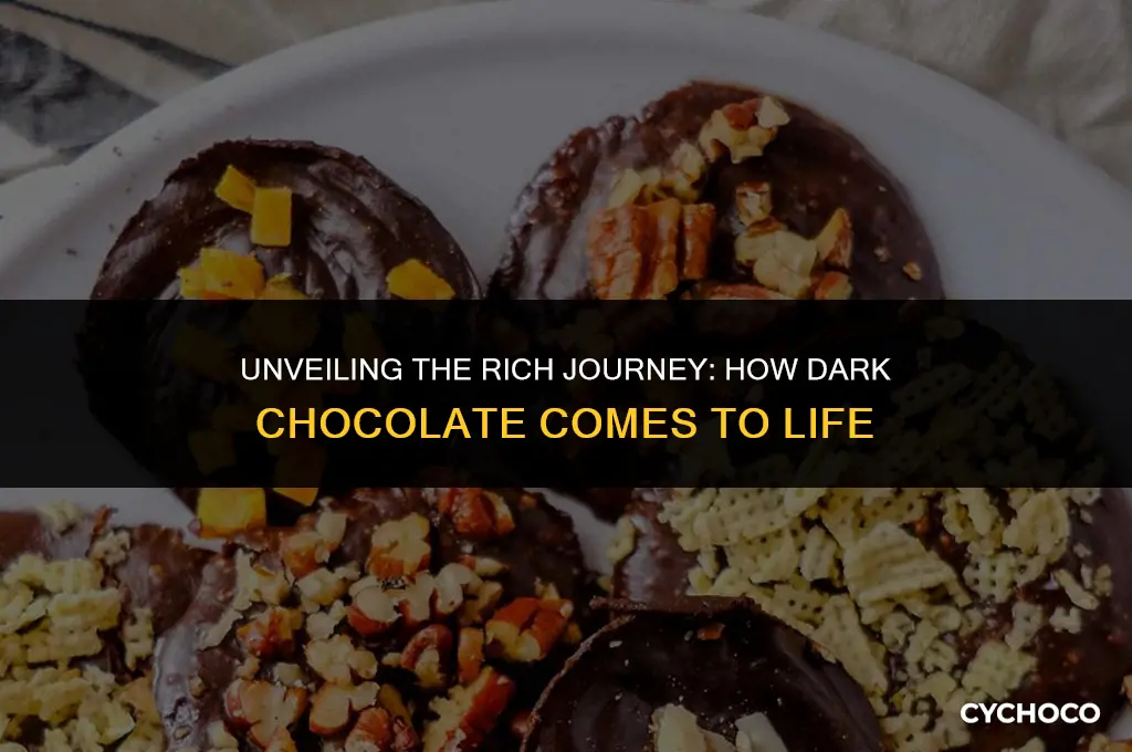 how is dark chocolate made