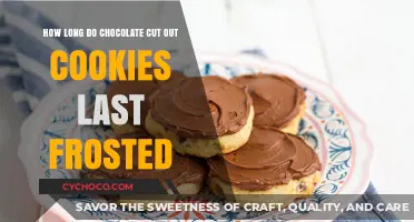 Delicious Chocolate Cut-Out Cookies: Frosted Freshness Duration