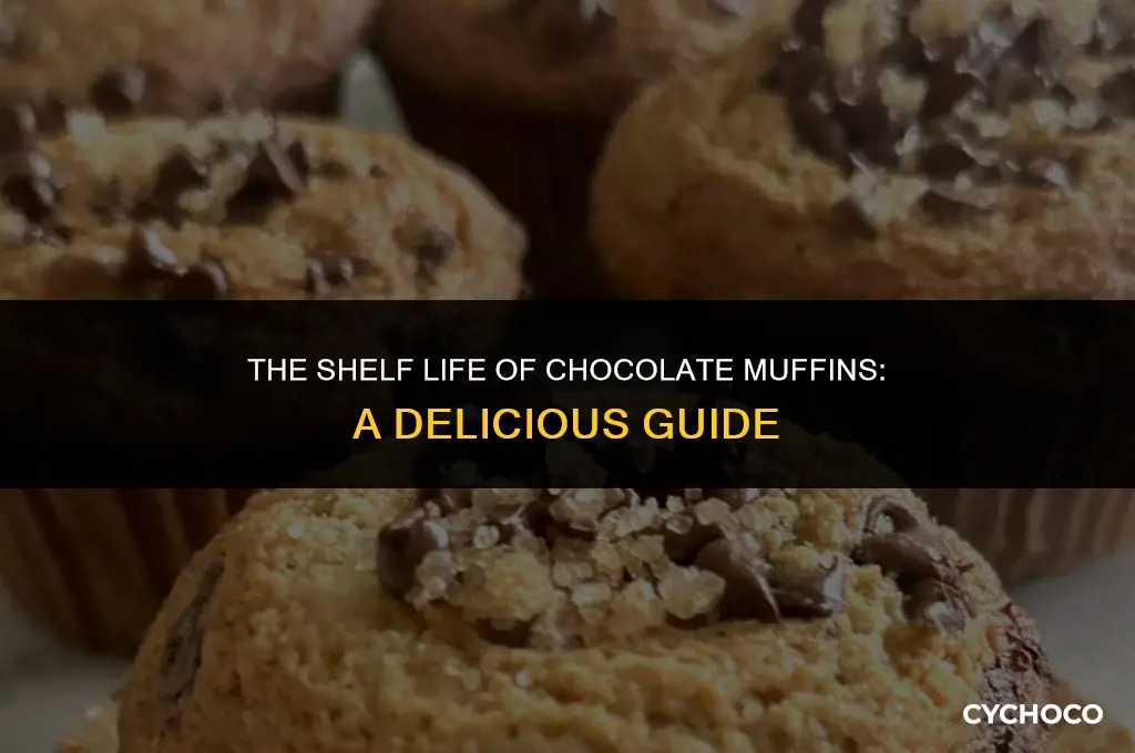 how long do chocolate muffins last