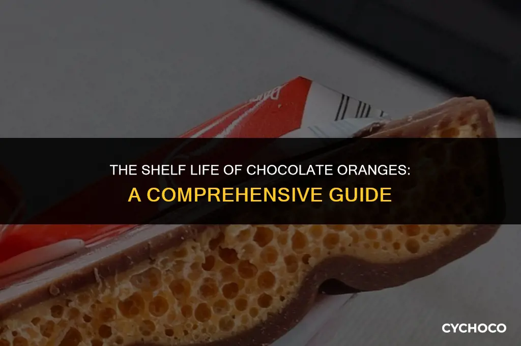 how long do chocolate oranges last