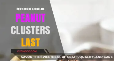 Sweet Treat Shelf Life: Chocolate Peanut Clusters' Freshness Guide