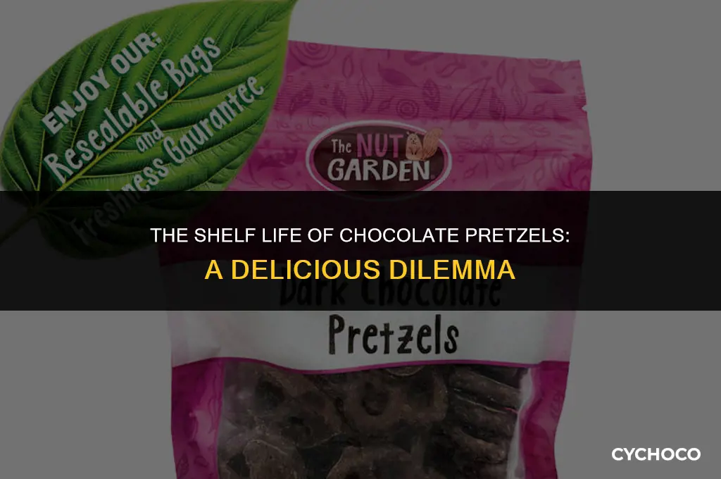 how long do chocolate pretzels stay fresh
