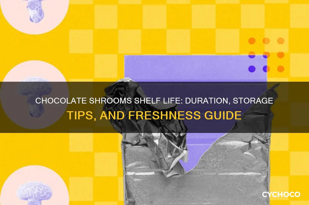 how long do chocolate shrooms last