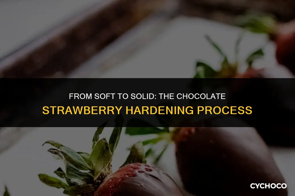 how long do chocolate strawberries take to harden